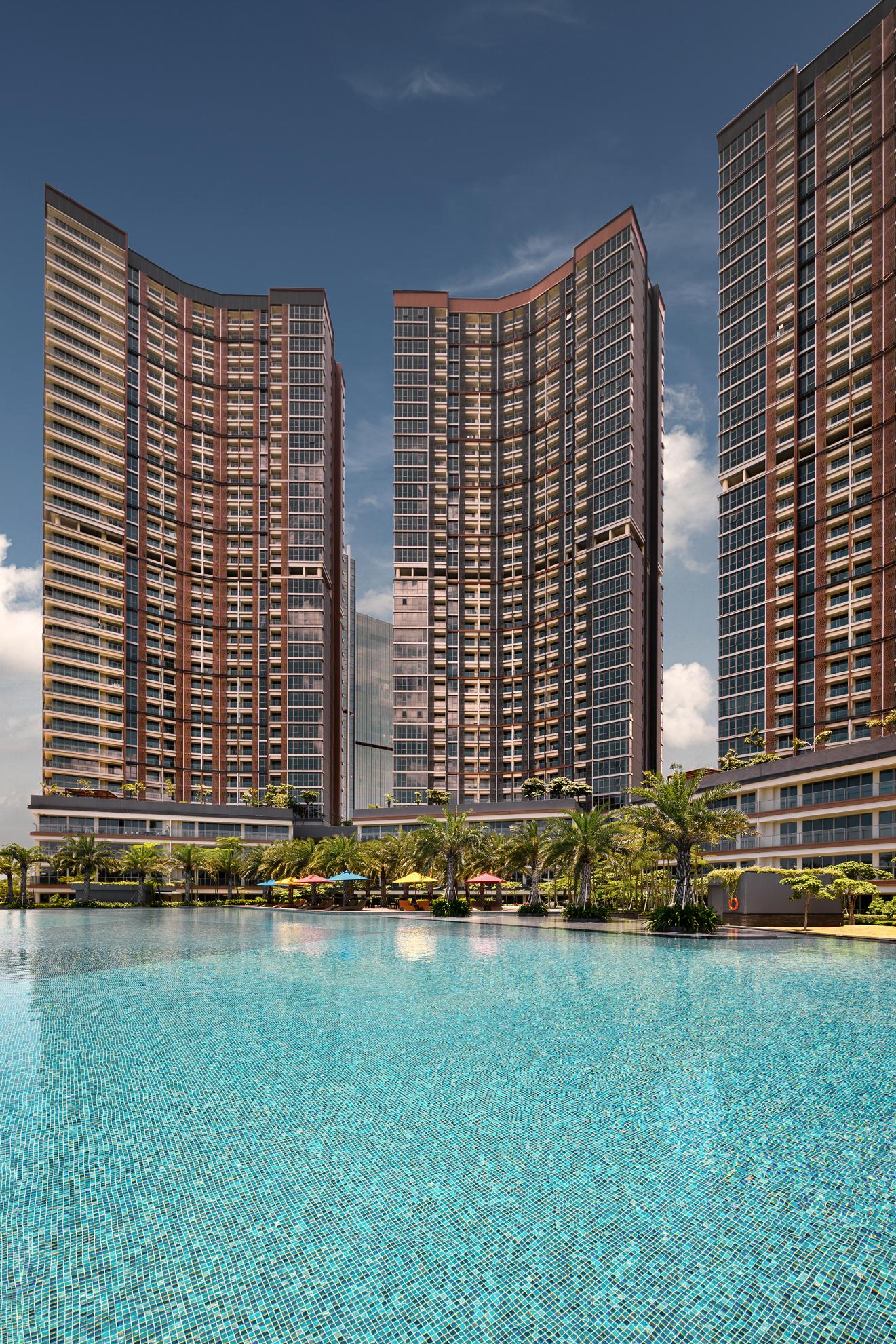 Oakwood Apartments Pik Yakarta Exterior foto