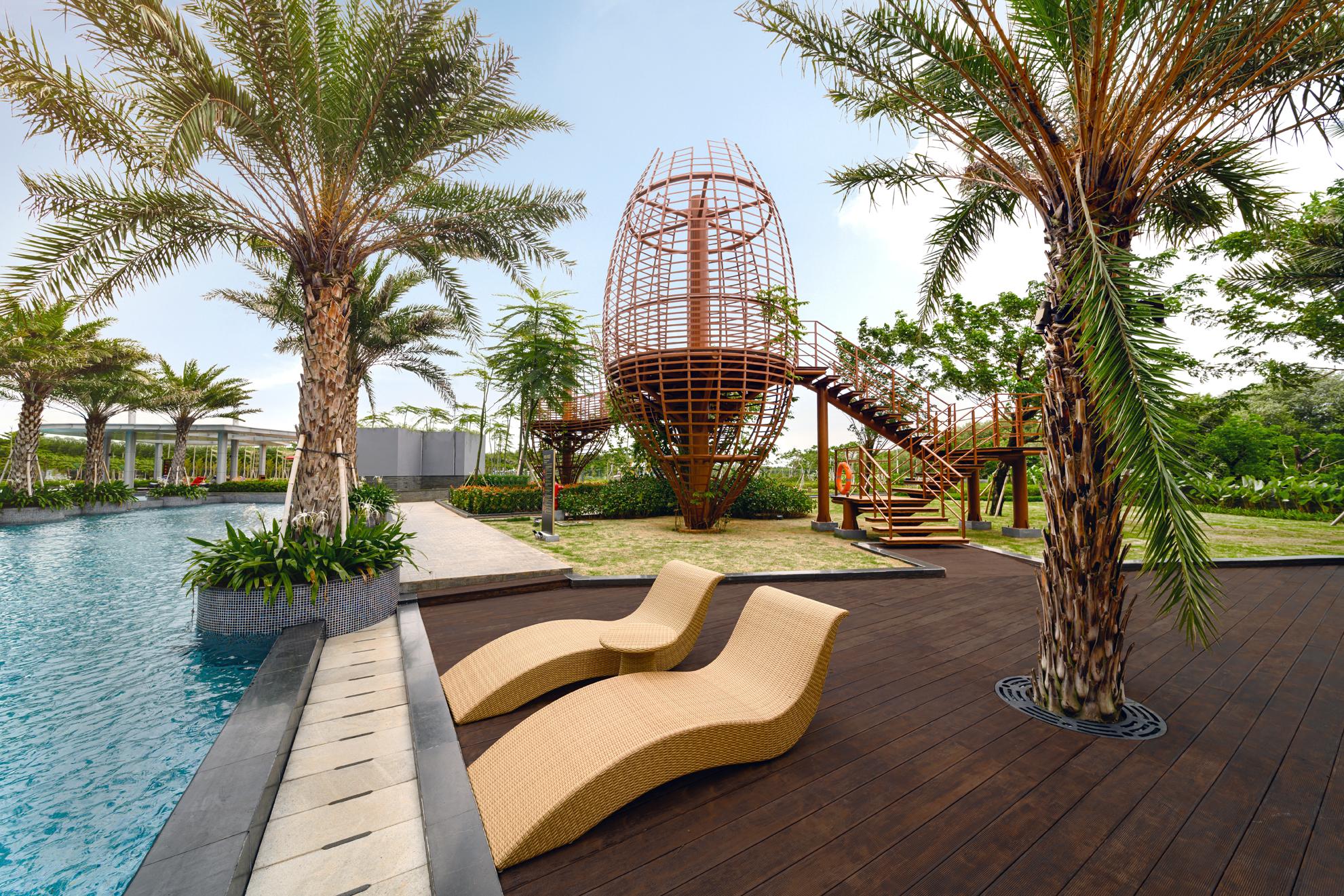 Oakwood Apartments Pik Yakarta Exterior foto