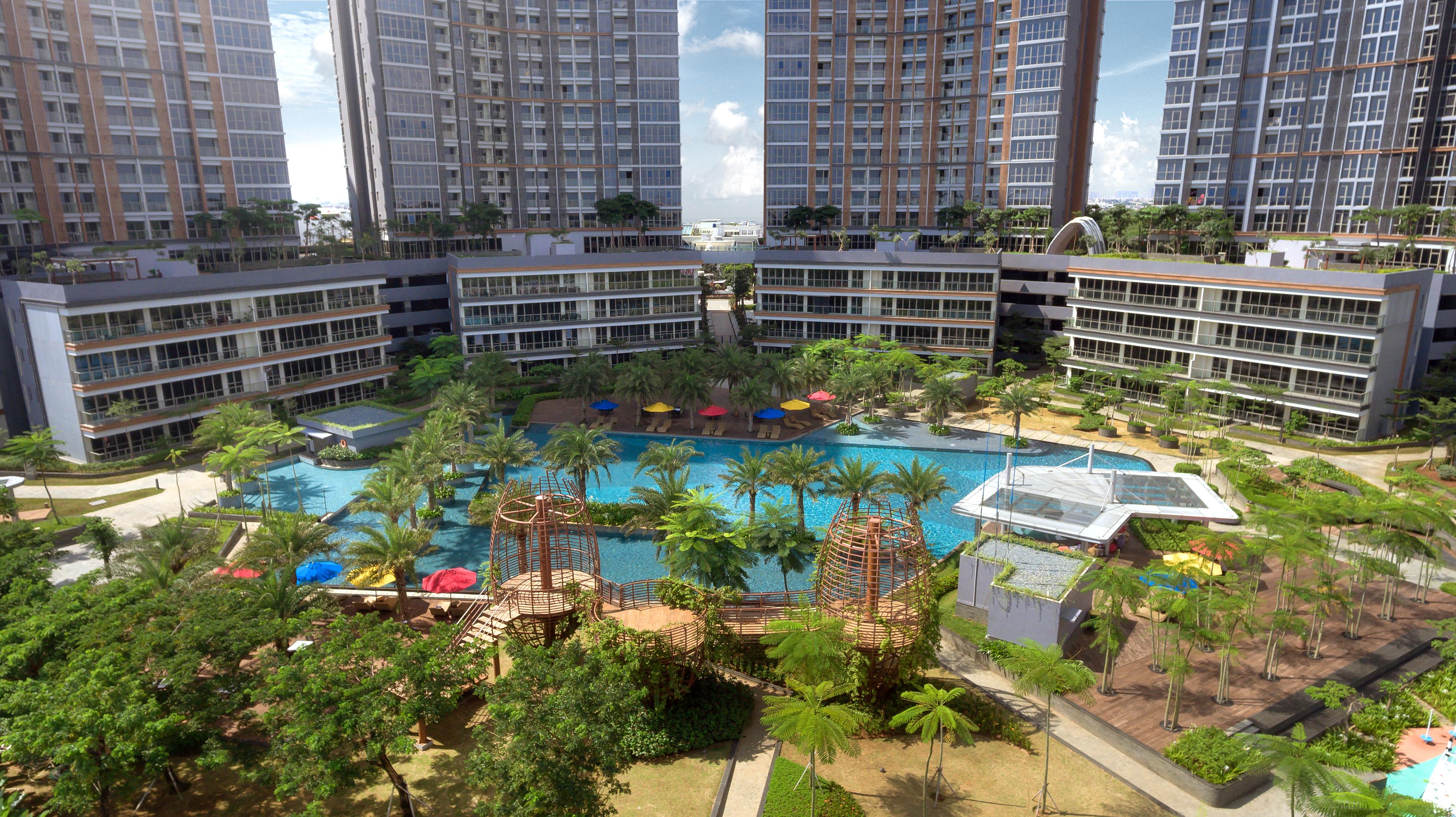 Oakwood Apartments Pik Yakarta Exterior foto