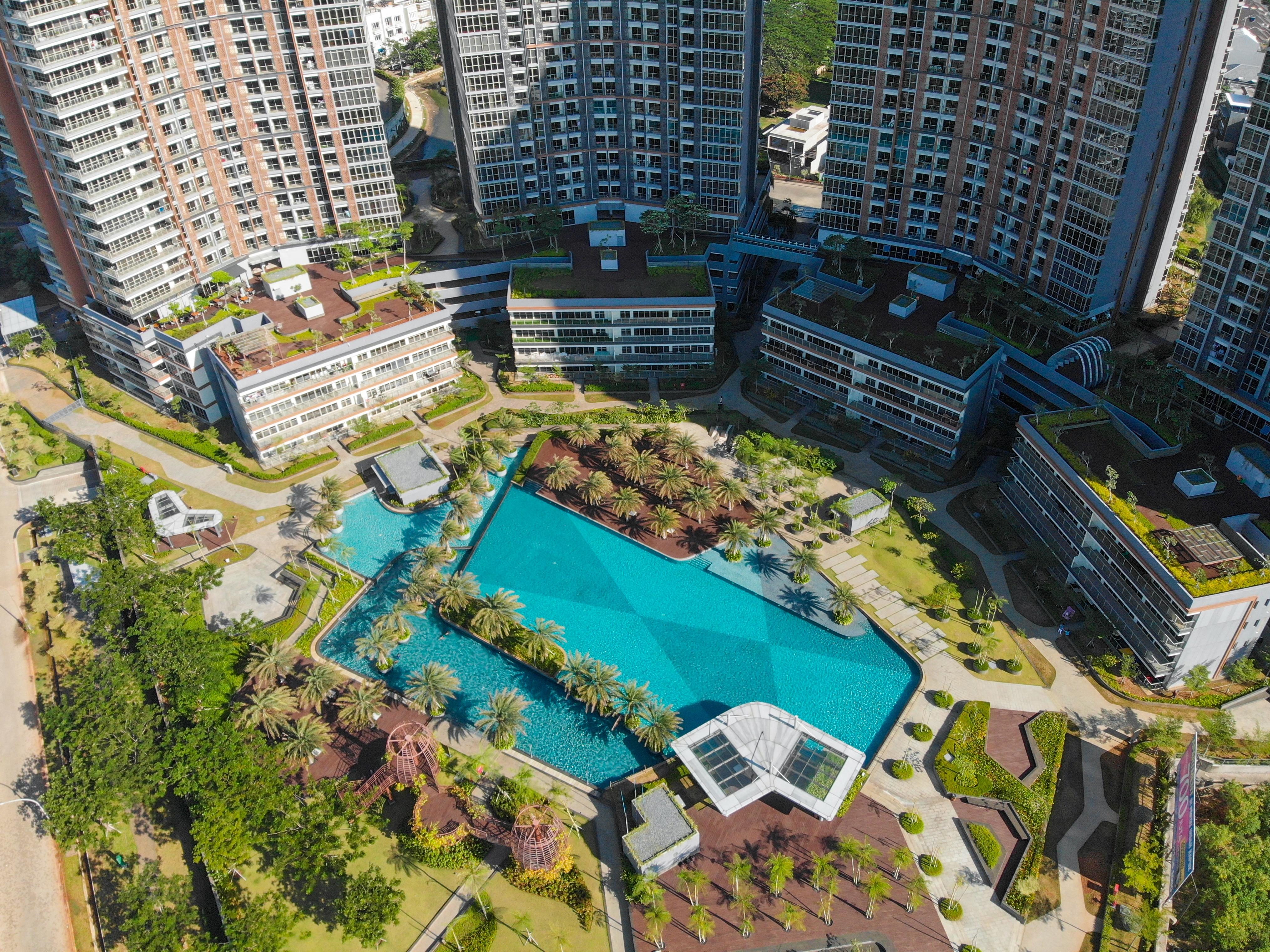Oakwood Apartments Pik Yakarta Exterior foto